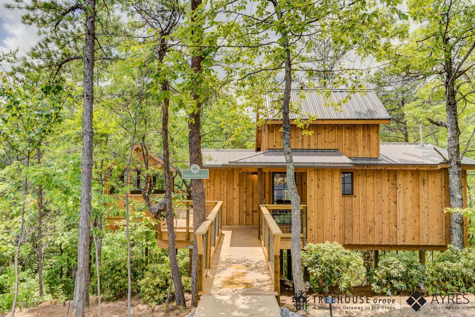 The Moosewood In Treehouse Grove At Norton Creek Villa Gatlinburg Exterior photo